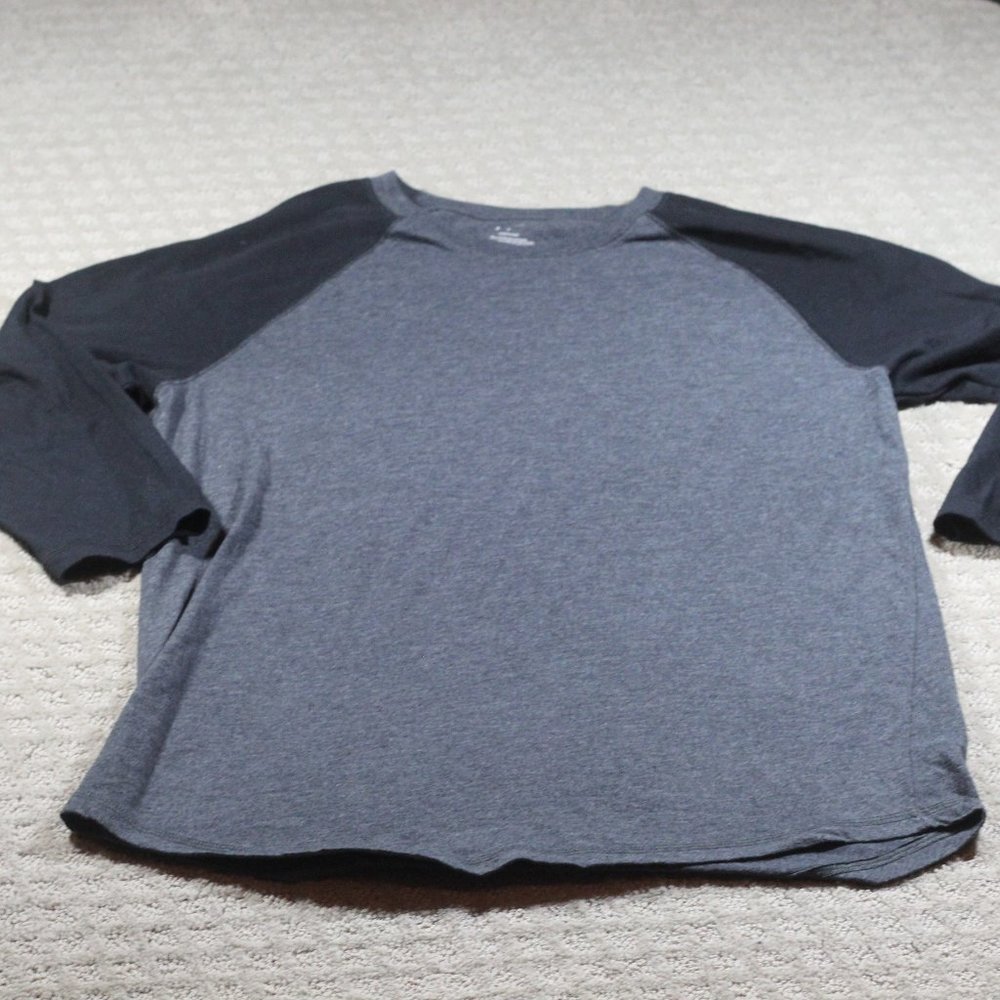 Nordstrom Rack Men's Size Large Super Soft Jersey-Style 3/4 Sleeve Tee Shirt